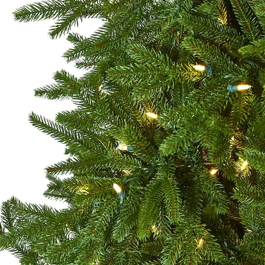 7ft. Pre-Lit Nova Scotia Fir Real Touch Artificial Christmas Tree, Warm White LED Lights 4 7ft. Pre-Lit Nova Scotia Fir Real Touch Artificial Christmas Tree, Warm White LED Lights - Image 4