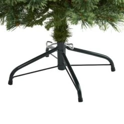 4ft. Pre-Lit White Mountain Pine & Pinecones Artificial Christmas Tree With Clear LED Lights -Michaels Store D255959S 4