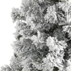 5ft. Unlit Flocked West Virginia Fir Artificial Christmas Tree -Michaels Store D256011S 3