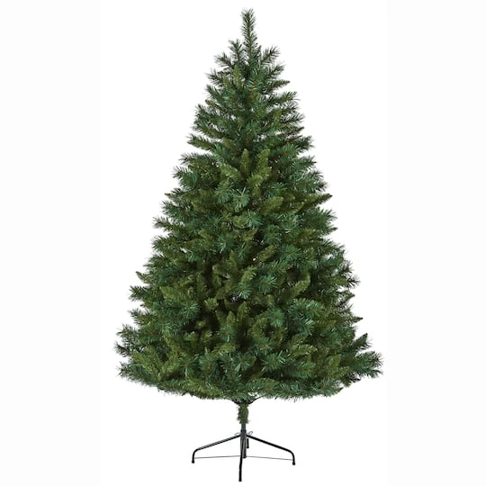 6ft. Pre-Lit Rocky Mountain Mixed Pine Artificial Christmas Tree, 300 LED Lights 4 6ft. Pre-Lit Rocky Mountain Mixed Pine Artificial Christmas Tree, 300 LED Lights - Image 4