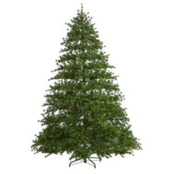 9ft. Pre-Lit Colorado Mountain Pine Artificial Christmas Tree, Clear LED Lights