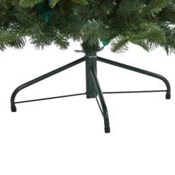 4ft. Pre-Lit Grand Teton Spruce Flat Back Artificial Christmas Tree, Clear LED Lights -Michaels Store D256182S 6