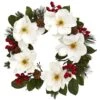 26" Magnolia, Pine & Berries Wreath
