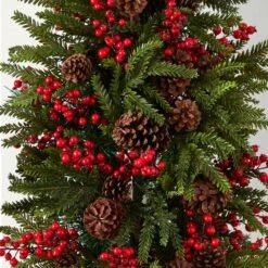 3ft. Unlit Pine & Berry Artificial Christmas Tree -Michaels Store D322434S 13