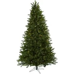 7.5ft. Pre-Lit Rembrandt Artificial Christmas Tree, Clear Lights