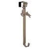 Haute Decor Rubbed Bronze Reindeer Adjustable Wreath Hanger
