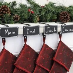 Original MantleClip® With Black Chalkboard Icons, 4ct. -Michaels Store D349362S 2