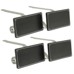 Original MantleClip® With Silver Chalkboard Icons, 4ct.
