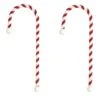Haute Decor Classic Candy Cane Stocking Holders, 2ct.