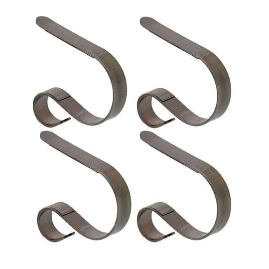 Haute Decor Antique Brass MantleClip Jr., 4ct. 1 Haute Decor Antique Brass MantleClip Jr., 4ct.