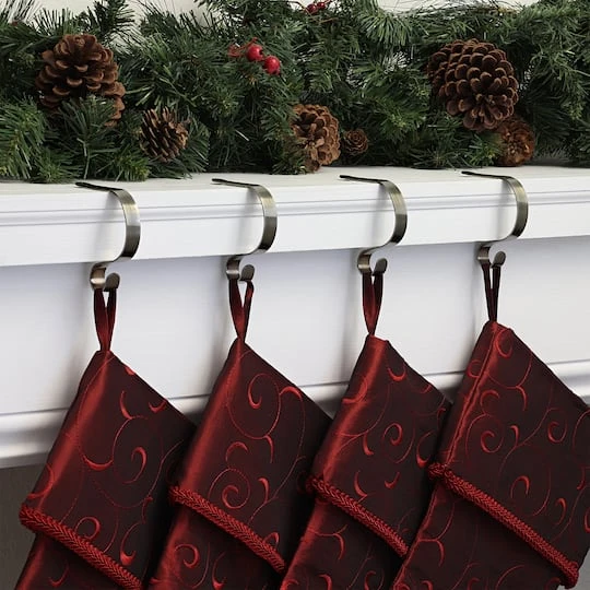 Haute Decor Antique Brass MantleClip Jr., 4ct. 3 Haute Decor Antique Brass MantleClip Jr., 4ct. - Image 3