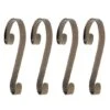 Haute Decor Stocking Scroll® Holly Embossed Oil-Rubbed Bronze Stocking Holders, 4ct.