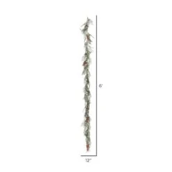 6ft. Green Brazil Berry And Leaf Garland -Michaels Store D352896S 2