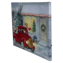 Northlight LED Fiber Optic Retro Red Truck Christmas Wall Art 21 Northlight LED Fiber Optic Retro Red Truck Christmas Wall Art -Michaels Store D361891S 14