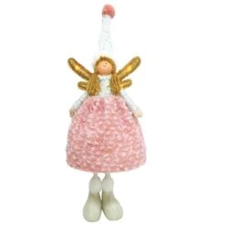 Santa's Workshop 14" Standing Pink Whimsy Angel