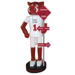 Santa's Workshop 12" Rivalry Nutcracker University Of Arkansas -Michaels Store D362436S 1 1