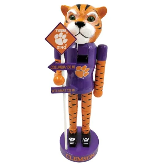 Santa's Workshop 12" Rivalry Nutcracker Clemson University 1 Santa's Workshop 12" Rivalry Nutcracker Clemson University