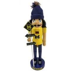 Santa's Workshop 12" Rivalry Nutcracker University Of Michigan 5 Santa's Workshop 12" Rivalry Nutcracker University Of Michigan -Michaels Store D362455S 1 1