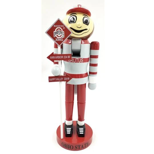 Santa's Workshop 12" Ohio State University Rivalry Nutcracker 1 Santa's Workshop 12" Ohio State University Rivalry Nutcracker