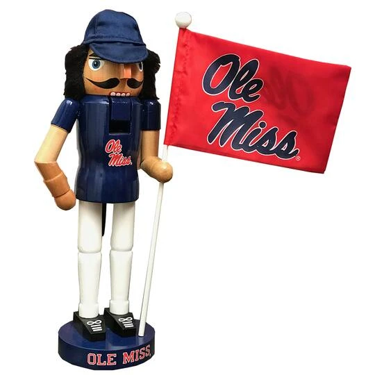 Santa's Workshop 12" Mississippi Man & Flag Nutcracker 2 Santa's Workshop 12" Mississippi Man & Flag Nutcracker - Image 2