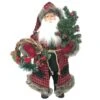 Santa's Workshop 15" Plaid Bear Claus