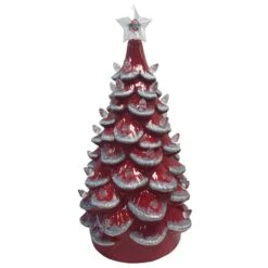 Santa's Workshop 14" NCAA College Team Ceramic LED Christmas Tree Ohio State University 5 Santa's Workshop 14" NCAA College Team Ceramic LED Christmas Tree Ohio State University -Michaels Store D362575S 1 1