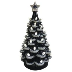 Santa's Workshop 14" NCAA College Team Ceramic LED Christmas Tree Pennsylvania State University -Michaels Store D362580S 1 1