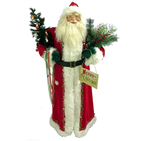 Santa's Workshop 5ft. Merry Christmas Santa Claus Figure 2 Santa's Workshop 5ft. Merry Christmas Santa Claus Figure - Image 2