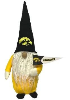 Santa's Workshop 12" College Football Gnome Iowa Hawkeyes
