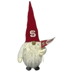 Santa's Workshop 12" College Football Gnome North Carolina State Wolfpack