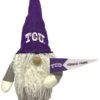 Santa's Workshop 12" College Football Gnome Texas Christian Horned Frogs