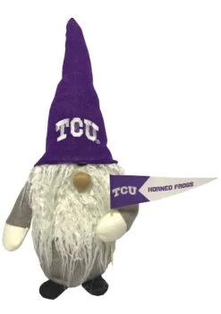 Santa's Workshop 12" College Football Gnome Texas Christian Horned Frogs
