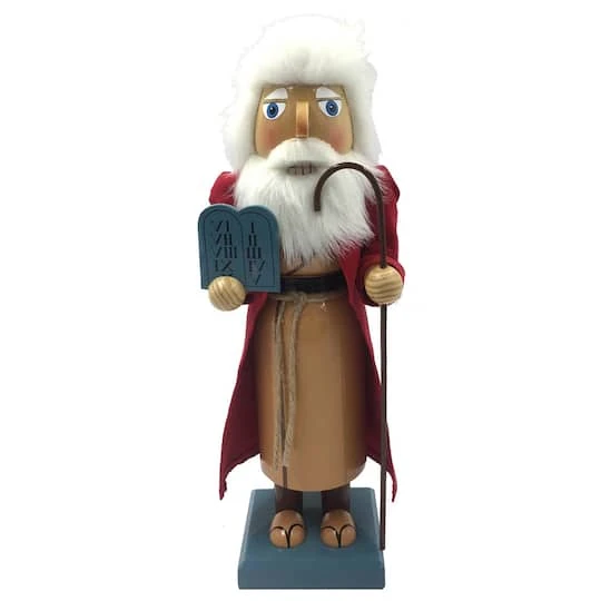 Santa's Workshop 14" Moses Nutcracker 2 Santa's Workshop 14" Moses Nutcracker - Image 2