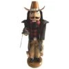 Santa's Workshop 14.5" Leather Duster Cowboy Nutcracker