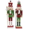 Santa's Workshop 15" Christmas Surprise Nutcracker Set