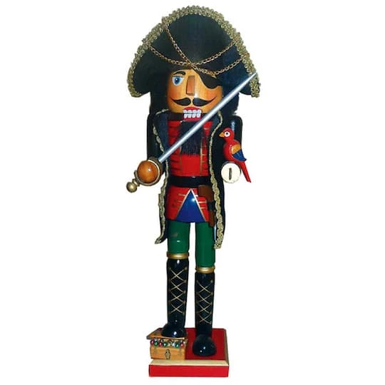 Santa's Workshop 15" Pirate Nutcracker 1 Santa's Workshop 15" Pirate Nutcracker