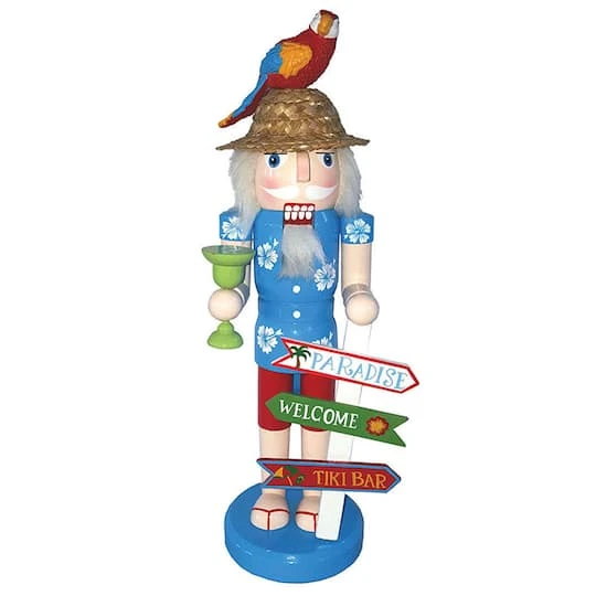 Santa's Workshop 14" Welcome To Paradise Nutcracker 1 Santa's Workshop 14" Welcome To Paradise Nutcracker