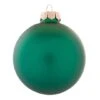 Whitehurst 6ct. 4" Matte Glass Ball Ornaments Green Matte