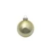Whitehurst 8ct. 3.25" Shiny Glass Ball Ornaments Gold Shiny