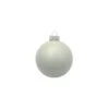 Whitehurst 12ct. 2.75" Pearl Glass Ball Ornaments White Polar Pearl