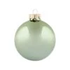 Whitehurst 12ct. 2.75" Shiny Glass Ball Ornaments Lime Shiny