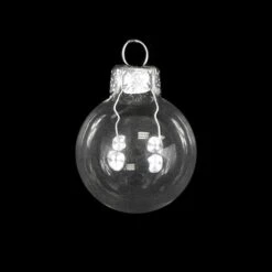 Whitehurst 40ct. 1.5" Clear Glass Ball Ornaments -Michaels Store D385140S 2