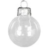Whitehurst 6ct. 4" Clear Glass Ball Ornaments