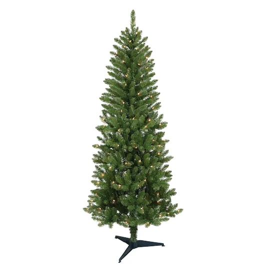 6ft. Pre-Lit Carson Pine Artificial Christmas Tree, Clear Lights 2 6ft. Pre-Lit Carson Pine Artificial Christmas Tree, Clear Lights - Image 2
