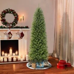 9ft. Unlit Pencil Fraser Fir Artificial Christmas Tree 8 9ft. Unlit Pencil Fraser Fir Artificial Christmas Tree -Michaels Store D393451S 3
