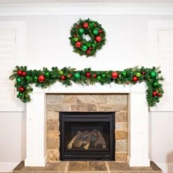 Village Lighting 24" Christmas Cheer Wreath 18 Village Lighting 24" Christmas Cheer Wreath -Michaels Store D403200S 8