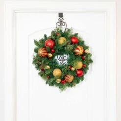 Village Lighting 24" Christmas Classic Wreath -Michaels Store D403204S 5