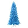 7.5ft. Unlit Light Blue Medium Artificial Christmas Tree