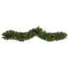 6ft. Pre-Lit LED Colorado Fir Christmas Garland With Berries & Pinecones