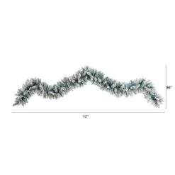 9ft. Pre-Lit LED Flocked Artificial Christmas Garland -Michaels Store D478772S 2